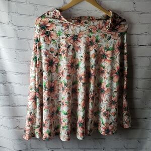 Honey Laced Floral Skirt